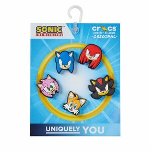 Cipő dekoráció Crocs Jibbitz Sonic The Hedge Hog 5pck 10011472 Színes kép