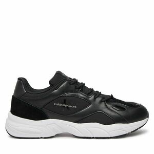 Sportcipők Calvin Klein Retro Tennis Low Laceup Mtl YM0YM00985 Fekete kép