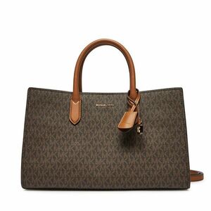 Táska MICHAEL Michael Kors Scarlett Medium Signature Logo Satchel 30F4GETS2B Barna kép