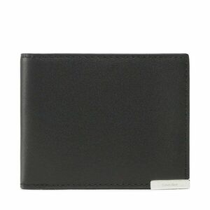 Nagyméretű férfi pénztárca Calvin Klein Modern Plaque Bifold 6cc W/Bill K50K509975 Fekete kép