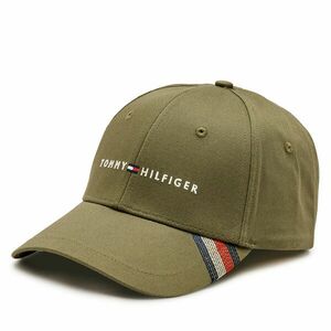 Baseball sapka Tommy Hilfiger Foundation Cotton 6 Panel Cap AM0AM12532 Khaki kép