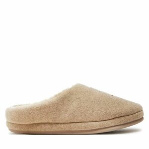 Papucs Tommy Hilfiger Th Embroidered Basics Slipper FW0FW08135 Bézs kép