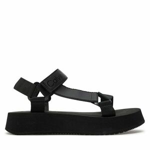 Szandál Calvin Klein Jeans Sandal Velcro Webbing Dc YW0YW01353 Fekete kép