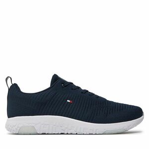 Sportcipők Tommy Hilfiger Corporate Knit Rib Runner FM0FM02838 Sötétkék kép