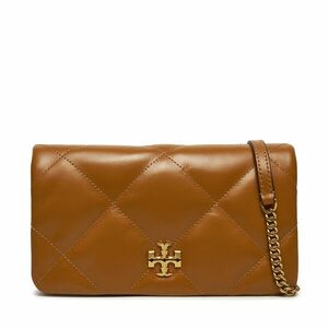 Táska Tory Burch Kira iamond Quilt Chain Wallet 158624 Barna kép