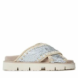 Papucs Mou Criss Cross Bio Bio Sandal Plain SW461000G Fehér kép