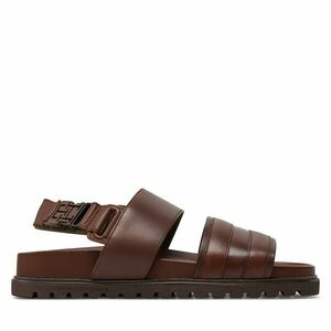 Szandál Tommy Hilfiger Elevated Th Buckle Lth Sandal FM0FM05007 Barna kép