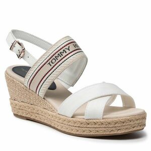 Espadrilles Tommy Hilfiger Th Artisandal Mid Wedge Sandal FW0FW05770 Fehér kép