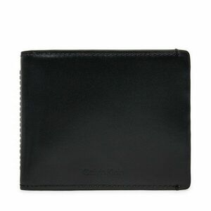 Kisméretű férfi pénztárca Calvin Klein Ck Glow Bifold 5Cc W/Coin K50K512489 Fekete kép