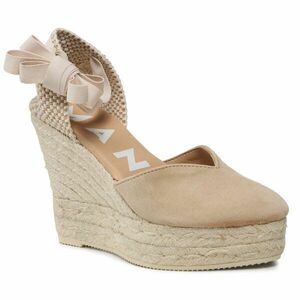 Espadrilles Manebi Heart-Shaped Wedge Espadrilles M 1.1 WH Bézs kép