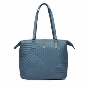 Táska Tommy Hilfiger Poppy Reform Tote Qu AW0AW17013 Kék kép