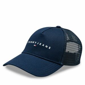 Baseball sapka Tommy Jeans Tjm Linear Logo Trucker Cap AM0AM12424 Sötétkék kép