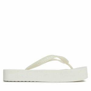 Flip-flops Calvin Klein Jeans Beach Sandal Flatform Logo YW0YW01092 Fehér kép