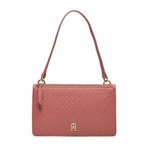 Táska Tommy Hilfiger Th Refined Shoulder Bag Mono AW0AW15975 Rózsaszín kép