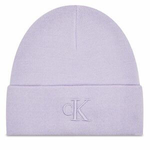 Sapka Calvin Klein Jeans Monogram Embro Beanie K60K612319 Lila kép