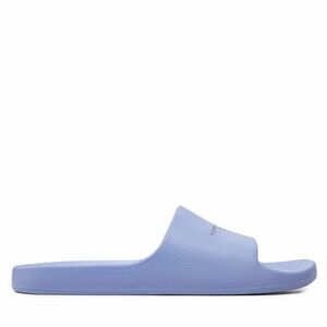 Papucs Tommy Jeans Tjw Printed Pu Pool Slide EN0EN02693 Kék kép