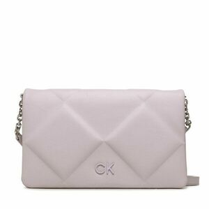 Táska Calvin Klein Re-Lock Qult Shoulder Bag K60K611021 Lila kép