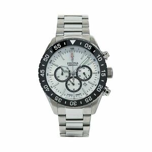 Karóra Festina Ceramic Chrono F20575/1 Ezüst kép