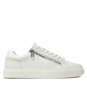 Sportcipők Calvin Klein Low Top Lace Up W/ Zip Mono HM0HM01496 Fehér kép