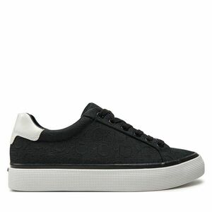 Sportcipők Calvin Klein Vulc Lace Up Diam Fox Mono Jacq HW0HW01907 Fekete kép