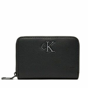 Kis női pénztárca Calvin Klein Jeans Minimal Monogram Med K60K612262 Fekete kép