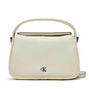 Táska Calvin Klein Metal Mono Mini Block20 W/Flap K60K612246 Fehér kép