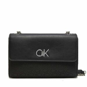 Táska Calvin Klein Re-Lock Conv Shoulder Bag_Jqc K60K612641 Fekete kép