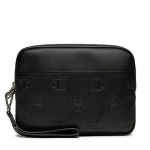 Smink táska Calvin Klein Jeans Aop Emboss Zip Pouch K50K512066 Fekete kép