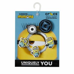 Cipő dekoráció Crocs Jibbitz Minions 5pck 10012725 Színes kép