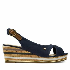 Szandál Wrangler Raval Marina Women Semi Wedge 20241058 Sötétkék kép