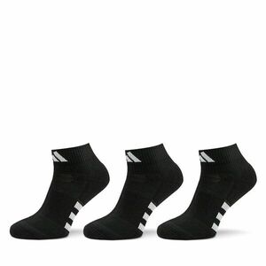 3 pár unisex bokazokni adidas Performance Cushioned Mid-Cut Socks 3 Pairs IC9519 Fekete kép