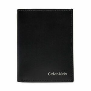 Kisméretű férfi pénztárca Calvin Klein Ck Smooth Bifold 6Cc W/Coin K50K512072 Fekete kép