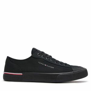 Teniszcipő Tommy Hilfiger Corporate Vulc Canvas FM0FM04954 Fekete kép