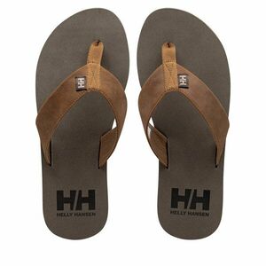 Flip-flops Helly Hansen Seasand 2 Leather Sandals 11955 Barna kép