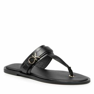 Flip-flops Calvin Klein Almond Flat Tp Slide W/Hdw HW0HW00829 Fekete kép