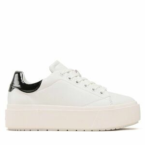 Sportcipők Calvin Klein Squared Flatform Cupsole Lace Up HW0HW01775 Fehér kép