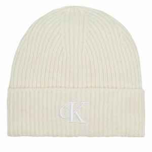 Sapka Calvin Klein Jeans Thick Embroidery Beanie K60K612321 Ekru kép