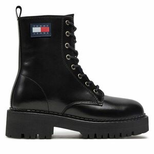 Bakancs Tommy Jeans Urban Tommy Jeans Lace Up Boot EN0EN01995 Fekete kép