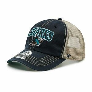 Baseball sapka 47 Brand Nhl San Jose Sharks Trucker H-TSCLA22LAP-VB Fekete kép