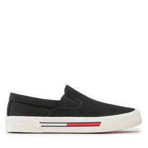 Teniszcipő Tommy Jeans Slip On EN0EN02088 Fekete kép