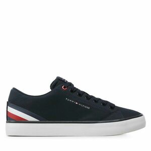 Teniszcipő Tommy Hilfiger Hi Vulc Core Low Stripes FM0FM04735 Sötétkék kép