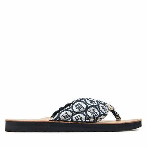 Flip-flops Tommy Hilfiger Th Emblem Elevated Beach Sandal FW0FW07847 Sötétkék kép