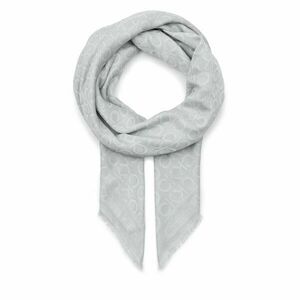 Kendő Calvin Klein Monogram Jacquard Scarf 130X130 K60K608779 Szürke kép