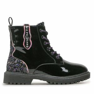 Bakancs Pepe Jeans Hatton Glitter PGS50185 Fekete kép