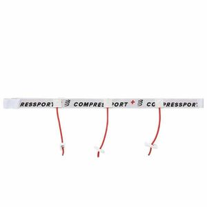 Futóöv Compressport Race Belt CU00013B Fehér kép