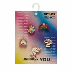 Cipő dekoráció Crocs Jibbitz Rainbow Elvtd Festival 5 Pack 10013261 Színes kép