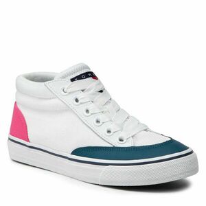 Teniszcipő Tommy Jeans Mid Playful Vulc Wmn EN0EN01847 Fehér kép