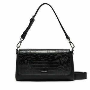 Táska Calvin Klein Ck Must Shoulder Bag_Croco K60K612111 Fekete kép