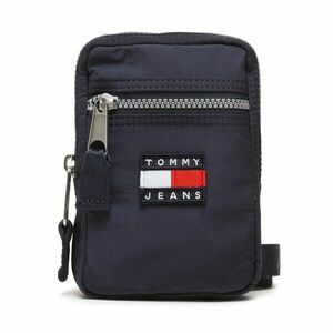 Telefontartó táska Tommy Jeans Tjm Heritage Phone P W/Lanyard AM0AM10647 Sötétkék kép