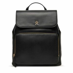 Hátizsák Tommy Hilfiger Soft Utility Backpack Pu AW0AW16688 Fekete kép